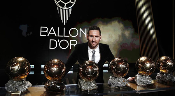 leo messi 6º balon de oro