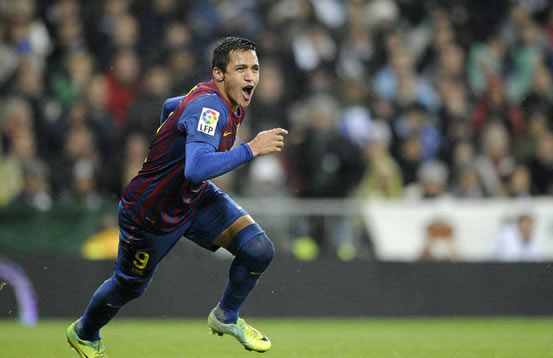 golazo de alexis en el bernabeu