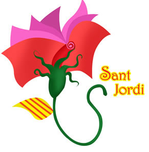 una rosa per sant jordi 