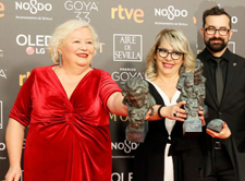 sylvie imbert, amparo sanchez y pablo perona