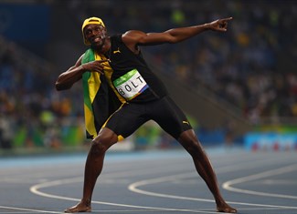 usain bolt triple campeon olimpico en 100 m