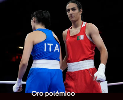 Iman Khelif el oro de la polémica