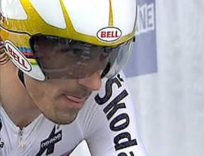 fabian cancellara bati a david millar en la prueba elite de melbourne