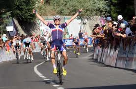olivier le gac  vencio en la prueba de fondo en carretera