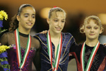 uneven bars podium