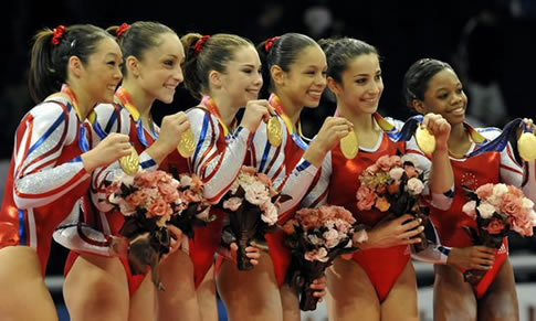 el equipo estadounidense batio al ruso a pesar de la ausencia de alicia sacramone