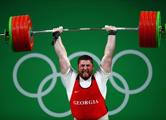 gold medal men +105 kg talakhadze lasha