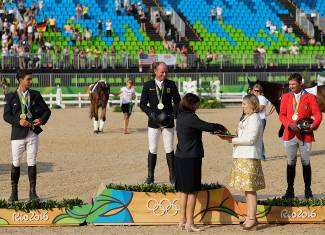 podium individual eventing