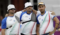 italian team archery