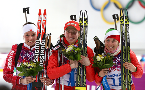 10 km persecucion podium