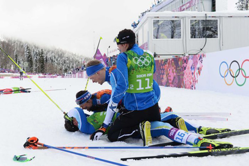 cross country sprint team men