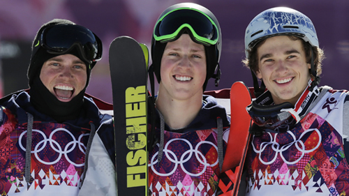 slopestyle men podium