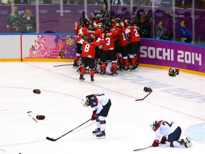 las canadienses se imponen a las jugadoras de ee.uu.