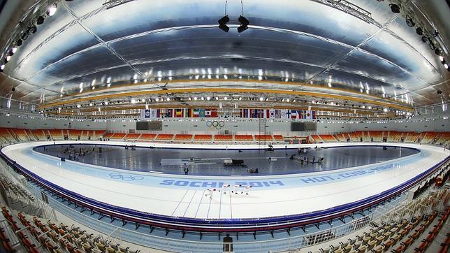 adler arena sede del patinaje de velocidad