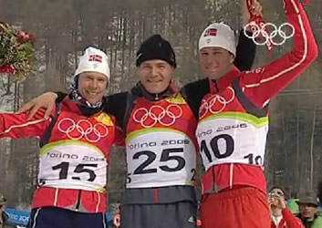 podio masculino 10km