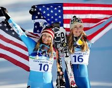 lindsey vonn & julia mancuso