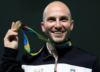 niccolo campriani gold medal men 50m rifle 3 positions